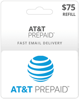 $75 AT&T Prepaid Gift Card