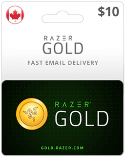 $10 Razer Gold Canada Game Card