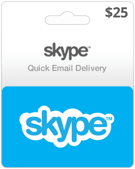 $25 Skype Credit