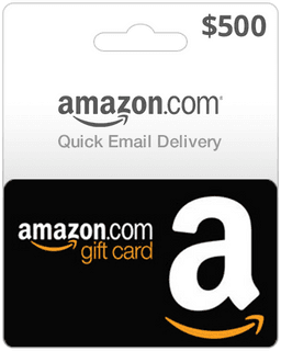 $500 USA Amazon Gift Card