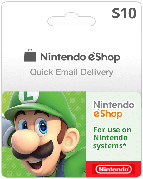 Nintendo eShop Gift Card 10 USD - US Region