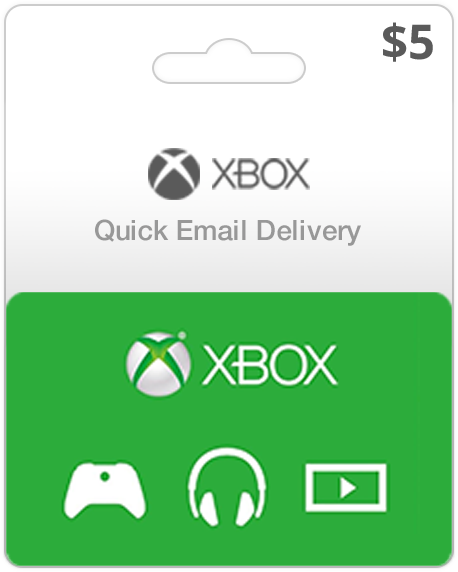 Xbox live cheap 5 dollars