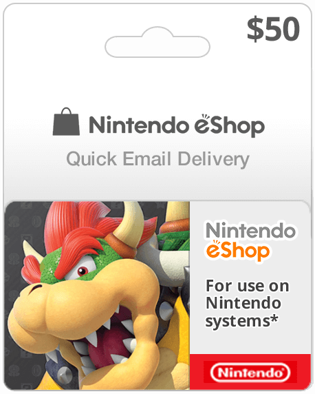 Buy 🔥Nintendo eShop Gift Card 50$ - USA🇺🇸 (Instant) cheap, choose from  different sellers with different payment methods. Instant delivery.
